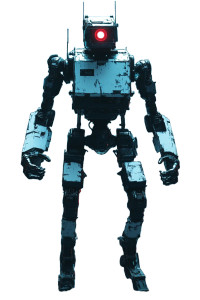 Chappie Scout Robots Vinyl Car Decal Sticker – Waterproof & UV-Resistant 8"