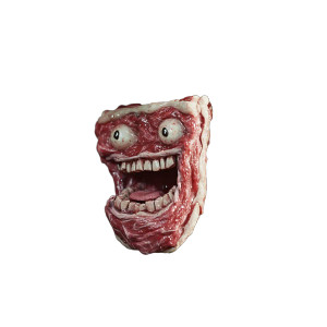 Creepy Beef Diorama Vinyl Car Decal Sticker – Waterproof & UV-Resistant 8"