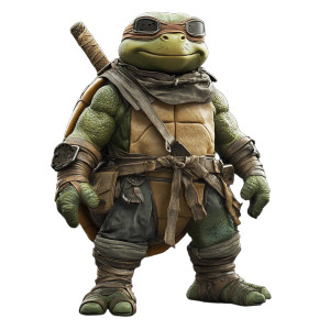 Ninja Turtle Vinyl Car Decal Sticker – Waterproof & UV-Resistant 8"