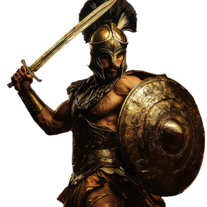Greek God Ares Vinyl Car Decal Sticker – Waterproof & UV-Resistant 8" Greek God Ares Vinyl Car Decal Sticker – Waterproof & UV-Resistant 8"