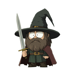 Tolkien South Park Vinyl Car Decal Sticker – Waterproof & UV-Resistant 8"