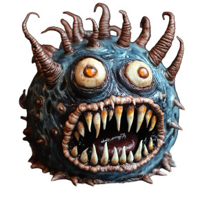 Living Cake Monster Vinyl Car Decal Sticker – Waterproof & UV-Resistant 8" Living Cake Monster Vinyl Car Decal Sticker – Waterproof & UV-Resistant 8"