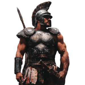 Gladiator V7 Vinyl Car Decal Sticker – Waterproof & UV-Resistant 8"