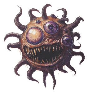 Beholder From Dnd Vinyl Car Decal Sticker – Waterproof & UV-Resistant 8"