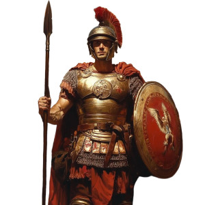 Roman Centurion V4 Vinyl Car Decal Sticker – Waterproof & UV-Resistant 8" Roman Centurion V4 Vinyl Car Decal Sticker – Waterproof & UV-Resistant 8"