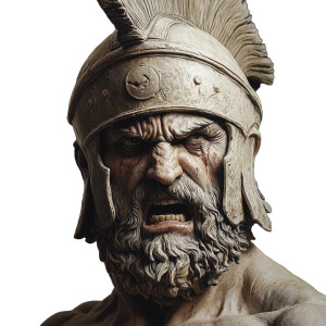 Enraged Pluto Vinyl Car Decal Sticker – Waterproof & UV-Resistant 8"