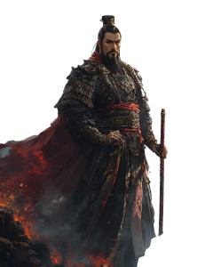 Tang Dynasty Emperor V2 Vinyl Car Decal Sticker – Waterproof & UV-Resistant 8"