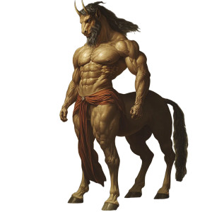 Photorealistic Centaur Vinyl Car Decal Sticker – Waterproof & UV-Resistant 8" Photorealistic Centaur Vinyl Car Decal Sticker – Waterproof & UV-Resistant 8"