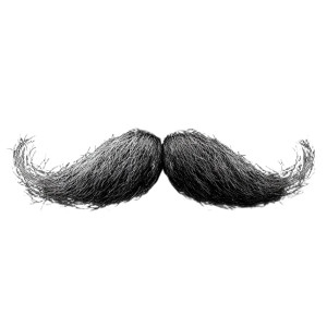 Beautiful Moustache Vinyl Car Decal Sticker – Waterproof & UV-Resistant 8"