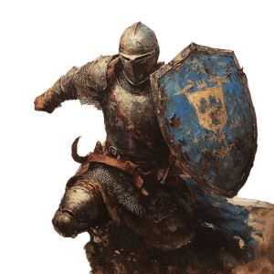 Medieval Militia Soldier Vinyl Car Decal Sticker – Waterproof & UV-Resistant 8" Medieval Militia Soldier Vinyl Car Decal Sticker – Waterproof & UV-Resistant 8"