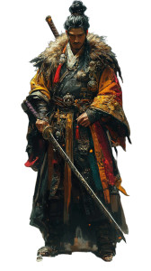 Korean Shaman Warrior Vinyl Car Decal Sticker – Waterproof & UV-Resistant 8"