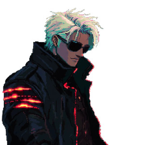 Retro Gojo Satoru Vinyl Car Decal Sticker – Waterproof & UV-Resistant 8"