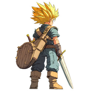 Fantasy Adventurer Son Vinyl Car Decal Sticker – Waterproof & UV-Resistant 8"