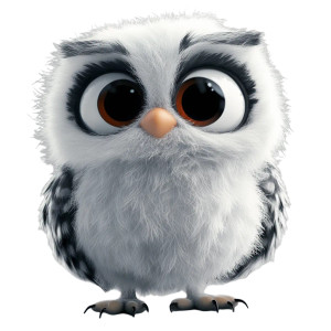 Pixar Style Owl V2 Vinyl Car Decal Sticker – Waterproof & UV-Resistant 8" Pixar Style Owl V2 Vinyl Car Decal Sticker – Waterproof & UV-Resistant 8"