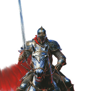 Knight Vs Dragon V32 Vinyl Car Decal Sticker – Waterproof & UV-Resistant 8"
