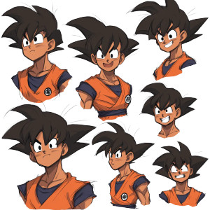 Black Goku V9 Vinyl Car Decal Sticker – Waterproof & UV-Resistant 8"