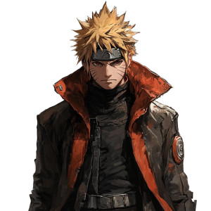 Rugged Minato Namikaze Vinyl Car Decal Sticker – Waterproof & UV-Resistant 8"