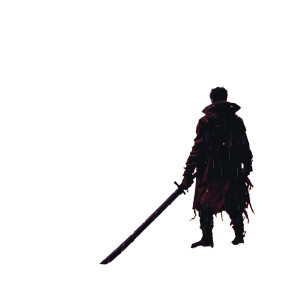 Silhouette Warrior Vinyl Car Decal Sticker – Waterproof & UV-Resistant 8"