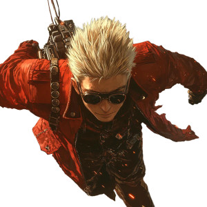 Vash The Stampede Vinyl Car Decal Sticker – Waterproof & UV-Resistant 8"