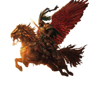 Knight On Quetzalcoatl Vinyl Car Decal Sticker – Waterproof & UV-Resistant 8"