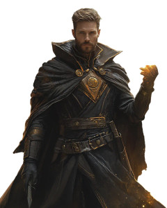 Powerful Wizard Casting Vinyl Car Decal Sticker – Waterproof & UV-Resistant 8"