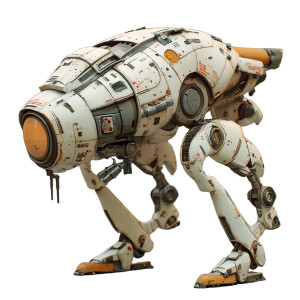 Mecha Space Pet Vinyl Car Decal Sticker – Waterproof & UV-Resistant 8"