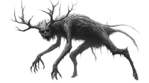 Wendigo Vinyl Car Decal Sticker – Waterproof & UV-Resistant 8" Wendigo Vinyl Car Decal Sticker – Waterproof & UV-Resistant 8"