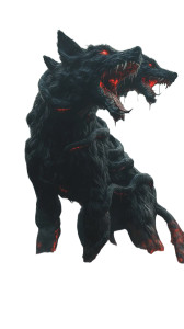 Cerberus Howling V2 Vinyl Car Decal Sticker – Waterproof & UV-Resistant 8"