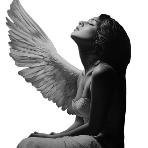 Angel Woman V6 Vinyl Car Decal Sticker – Waterproof & UV-Resistant 8" Angel Woman V6 Vinyl Car Decal Sticker – Waterproof & UV-Resistant 8"