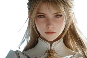 Fantasy Rpg Heroine V3 Vinyl Car Decal Sticker – Waterproof & UV-Resistant 8"