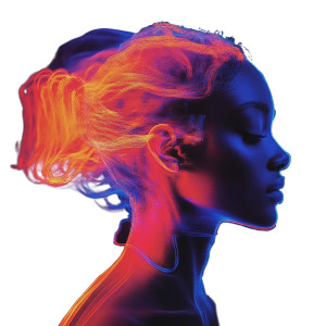 Blissful Holographic Woman Vinyl Car Decal Sticker – Waterproof & UV-Resistant 8" Blissful Holographic Woman Vinyl Car Decal Sticker – Waterproof & UV-Resistant 8"