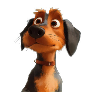 Pixar Staring Dog Vinyl Car Decal Sticker – Waterproof & UV-Resistant 8" Pixar Staring Dog Vinyl Car Decal Sticker – Waterproof & UV-Resistant 8"