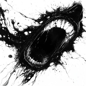 Faceless Maw Vinyl Car Decal Sticker – Waterproof & UV-Resistant 8" Faceless Maw Vinyl Car Decal Sticker – Waterproof & UV-Resistant 8"