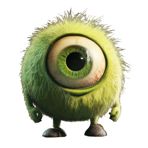 Green One-Eyed Monster V2 Vinyl Car Decal Sticker – Waterproof & UV-Resistant 8" Green One-Eyed Monster V2 Vinyl Car Decal Sticker – Waterproof & UV-Resistant 8"