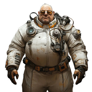 Gritty Sci-Fi Scientist Vinyl Car Decal Sticker – Waterproof & UV-Resistant 8" Gritty Sci-Fi Scientist Vinyl Car Decal Sticker – Waterproof & UV-Resistant 8"