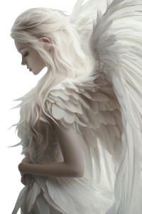 Angel Wings V5 Vinyl Car Decal Sticker – Waterproof & UV-Resistant 8" Angel Wings V5 Vinyl Car Decal Sticker – Waterproof & UV-Resistant 8"