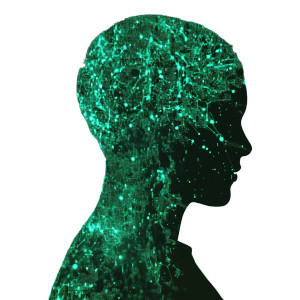 Green Humanoid Silhouette Vinyl Car Decal Sticker – Waterproof & UV-Resistant 8"