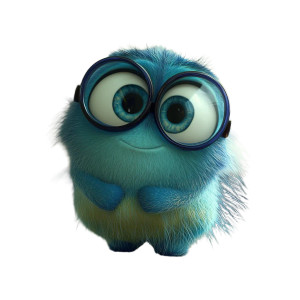 Pixar Inspired Character Vinyl Car Decal Sticker – Waterproof & UV-Resistant 8"