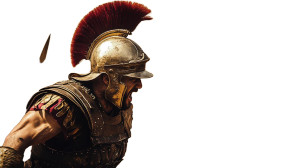 Roman Soldier Charging Vinyl Car Decal Sticker – Waterproof & UV-Resistant 8" Roman Soldier Charging Vinyl Car Decal Sticker – Waterproof & UV-Resistant 8"