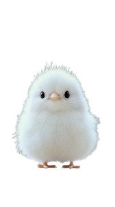 Cute White Bird Vinyl Car Decal Sticker – Waterproof & UV-Resistant 8"