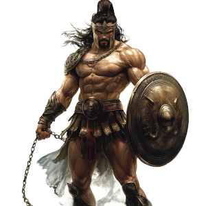 Greek God Ares V3 Vinyl Car Decal Sticker – Waterproof & UV-Resistant 8"