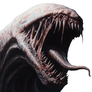 Realistic Monster Roar Vinyl Car Decal Sticker – Waterproof & UV-Resistant 8"