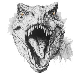 Dinosaur Drawing Dinosaur Vinyl Car Decal Sticker – Waterproof & UV-Resistant 8" Dinosaur Drawing Dinosaur Vinyl Car Decal Sticker – Waterproof & UV-Resistant 8"