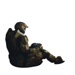 Master Chief Gaming V2 Vinyl Car Decal Sticker – Waterproof & UV-Resistant 8"