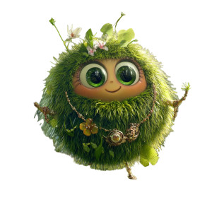 Moss Patch Character Vinyl Car Decal Sticker – Waterproof & UV-Resistant 8" Moss Patch Character Vinyl Car Decal Sticker – Waterproof & UV-Resistant 8"