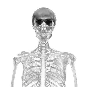 Skeleton X-Ray V3 Vinyl Car Decal Sticker – Waterproof & UV-Resistant 8"