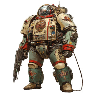 Russian Combat Mech Vinyl Car Decal Sticker – Waterproof & UV-Resistant 8"