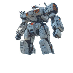 Oceanic Gundam Stride Vinyl Car Decal Sticker – Waterproof & UV-Resistant 8"