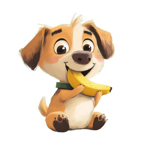 Cute Dog Eating Banana Vinyl Car Decal Sticker – Waterproof & UV-Resistant 8" Cute Dog Eating Banana Vinyl Car Decal Sticker – Waterproof & UV-Resistant 8"