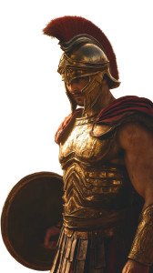 Achilles Vs Hector Vinyl Car Decal Sticker – Waterproof & UV-Resistant 8"